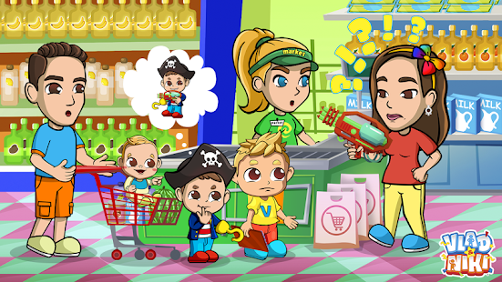 Vlad & Niki Supermarket game for Kids电脑版