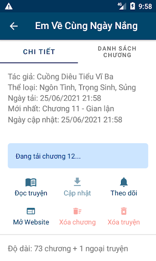 Tải Truyện - Đọc Offline PC
