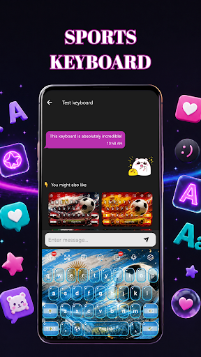 GoalGlow Keyboard: Neon Themes PC