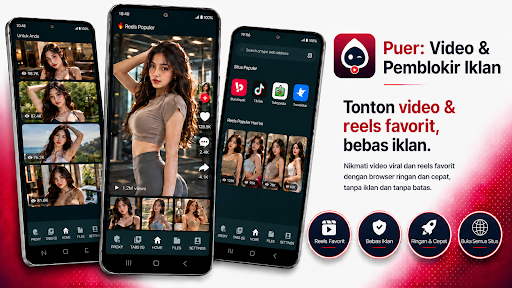 Puer: Video & Pemblokir Iklan PC