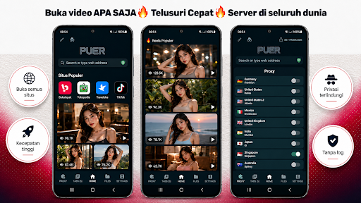 Puer: Video & Pemblokir Iklan PC