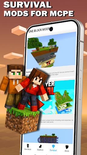 One Block Mod for Minecraft PE পিসি