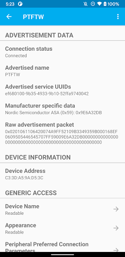 LightBlue® — Bluetooth LE