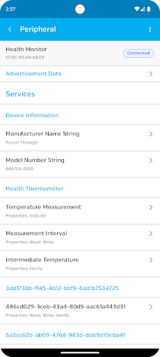 LightBlue® — Bluetooth LE