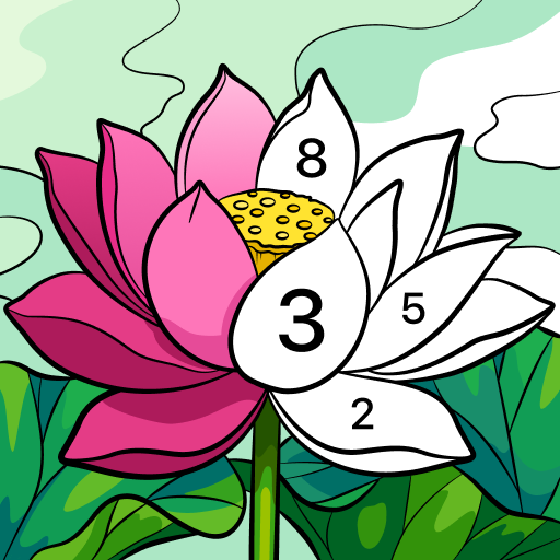 Pure Color by Number Book PC