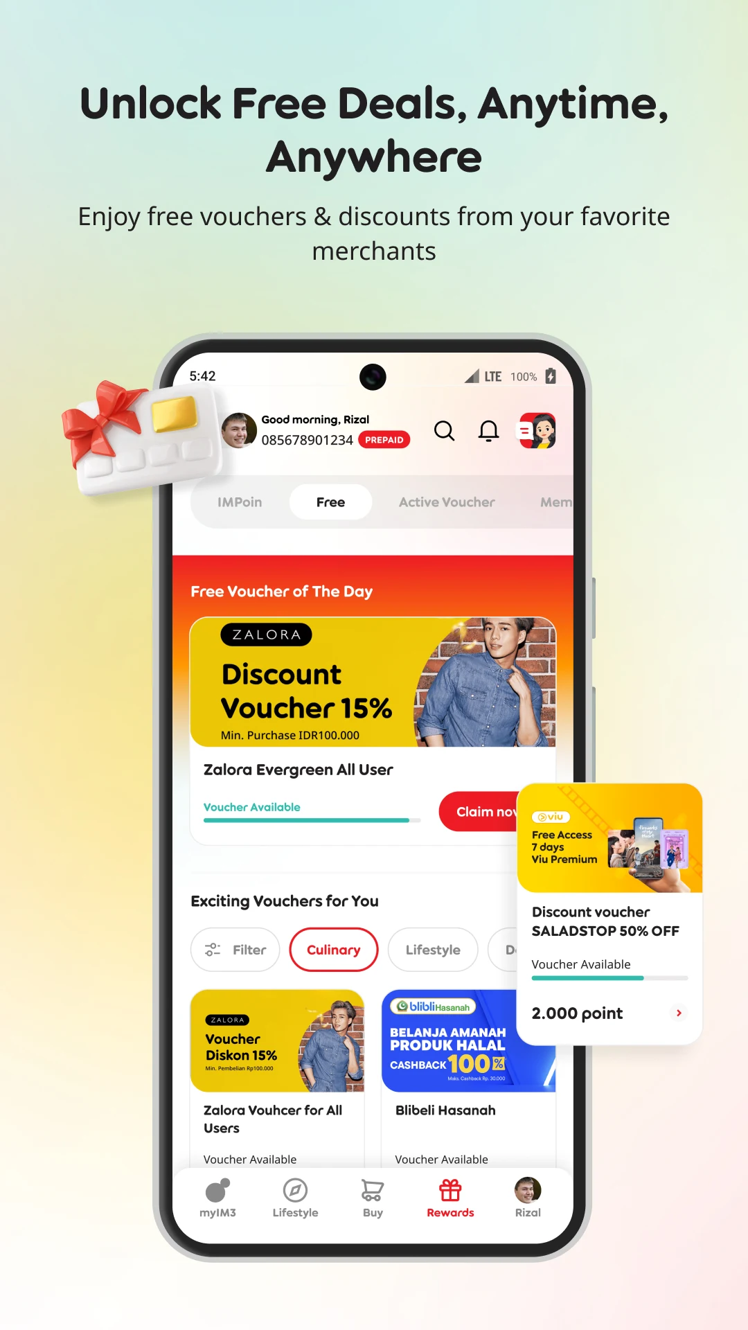 myIM3 - Cek Kuota & Beli Paket Internet PC