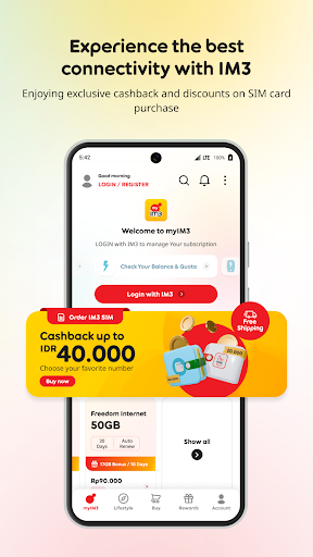 komputer myIM3: Data Plan & Buy Package