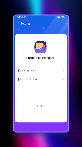 Purple File Manager