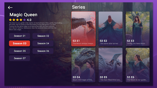 komputer Purple VOD - IPTV Player