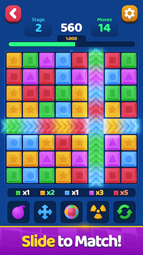 Roglide: Slide & Match Blocks电脑版