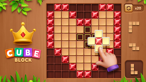 Cube Block - Woody Puzzle Game