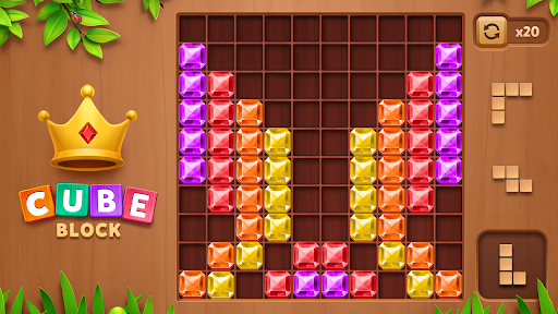 Cube Block - Woody Puzzle Game