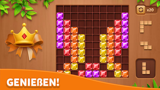 Cube Block - Woody Puzl Spiel