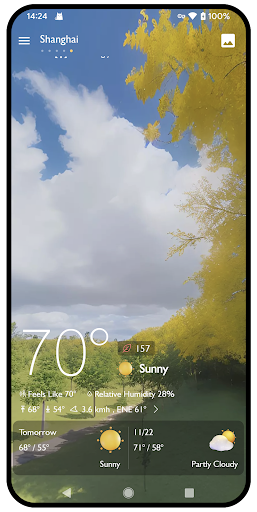 Weather Wallpaper ：VR & Radar