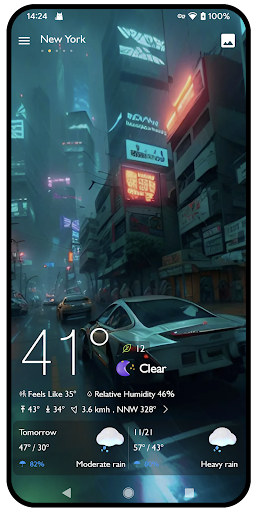 Weather Wallpaper ：VR & Radar