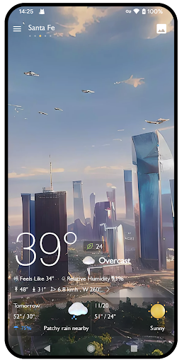 Weather Wallpaper ：VR & Radar