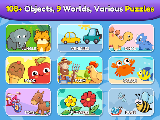 Baby Puzzle Games for Toddlers PC