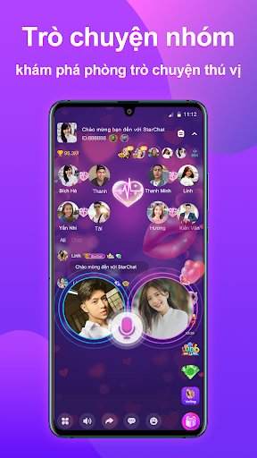 StarChat-Phòng trò chuyện nhóm