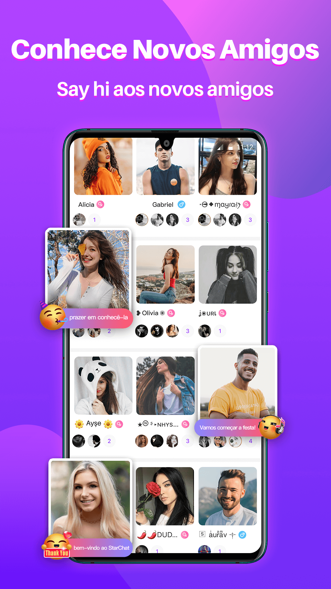StarChat-Group Voice Chat Room para PC