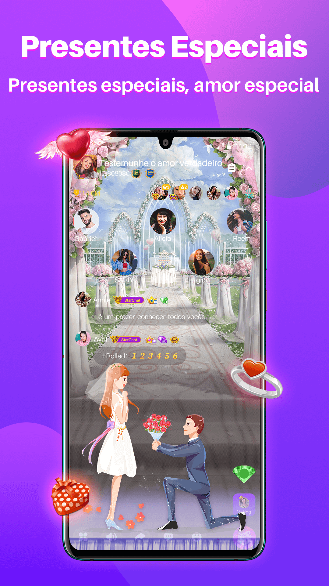 StarChat-Group Voice Chat Room para PC