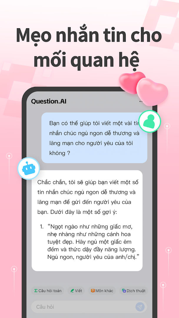 Question.AI - Trợ thủ bài tập PC