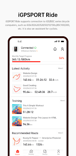 iGPSPORT Ride ПК