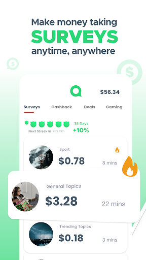 Qmee: Paid Survey Cash Rewards پی سی