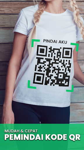 Pemindai kode QR dan Pembaca PC