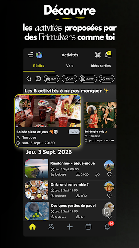 Frimake: L’app pour sortir IRL PC