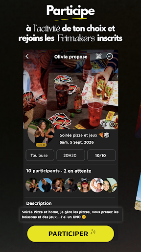 Frimake: L’app pour sortir IRL PC
