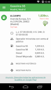 Gasolina y Diesel España PC