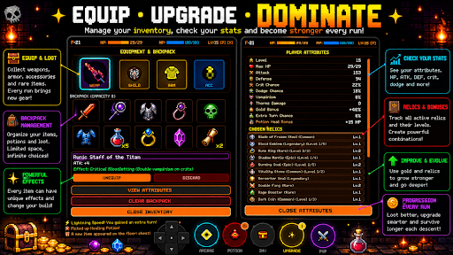 Pocket Dungeon Online: RPG PC