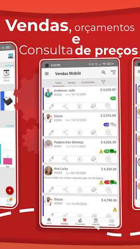 Pedidos, Estoque e Financeiro para PC