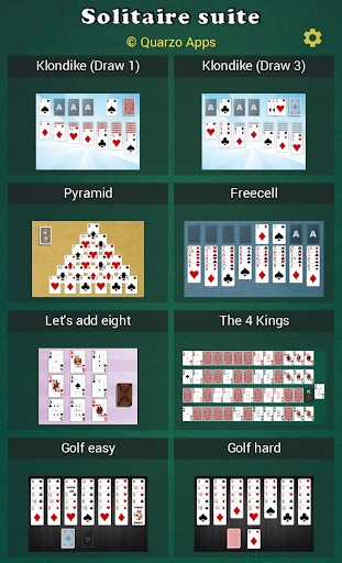 Solitaire suite - 25 in 1