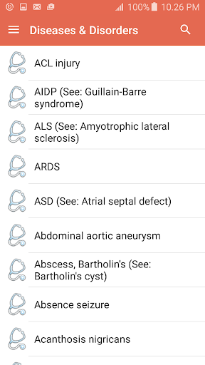 komputer Disorder & Diseases Dictionary