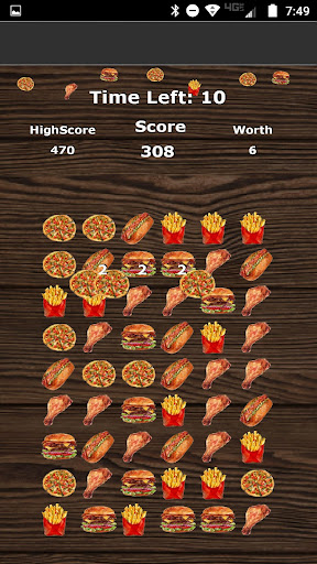Pizza Burger Match 3 Game PC