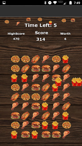 Pizza Burger Match 3 Game PC
