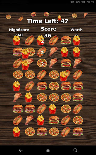 Pizza Burger Match 3 Game PC
