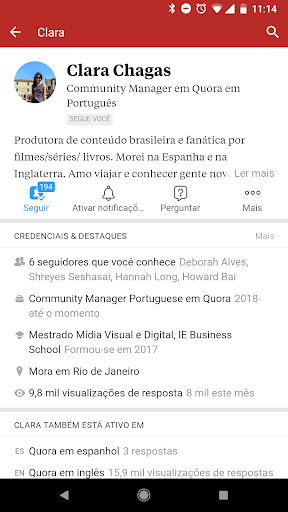 Quora para PC