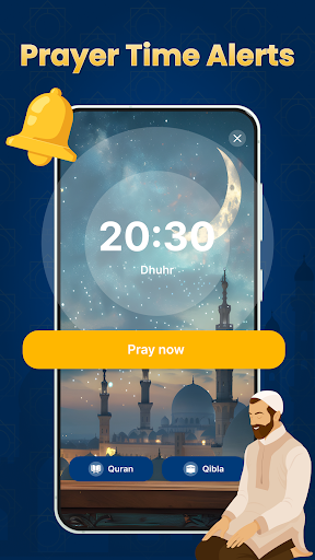 Azan Quran - Prayer Qibla Time الحاسوب