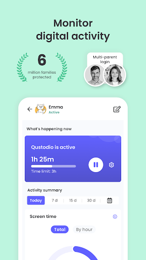 komputer Qustodio Parental Control App