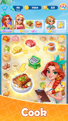 Juicy Journey: Merge & Cook