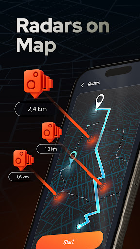 Radar, GPS & Speedometer - USA PC