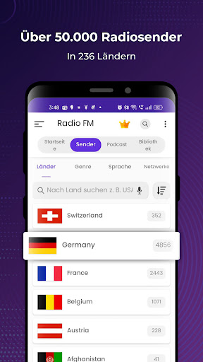 Radio FM: Live-Radio-App PC