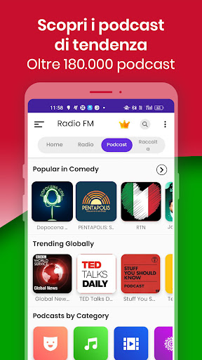 Radio FM: Live Italian Radios