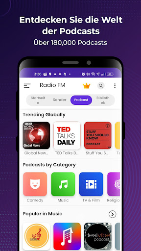 Radio FM: Live-Radio-App PC