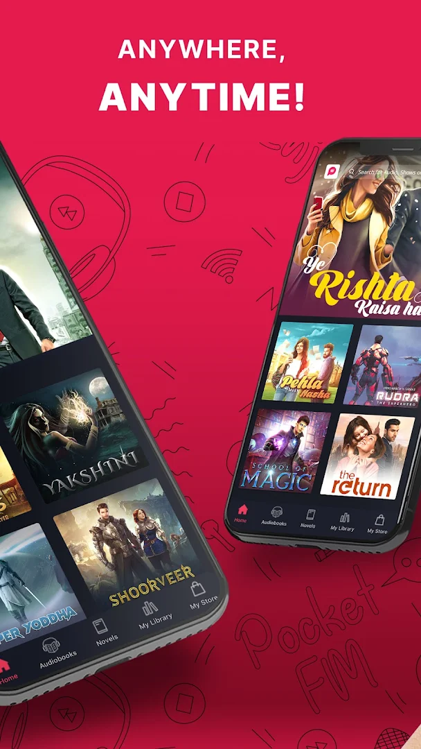 Pocket FM - Audiobooks, Stories & Podcasts PC