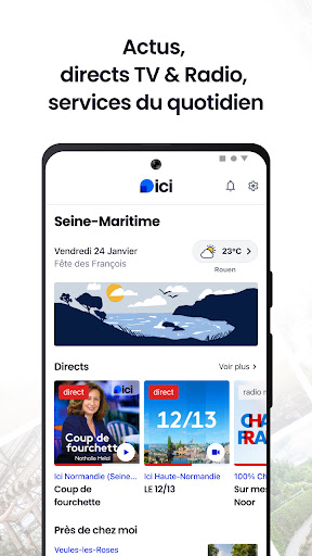 ici : actu locale, radio, TV