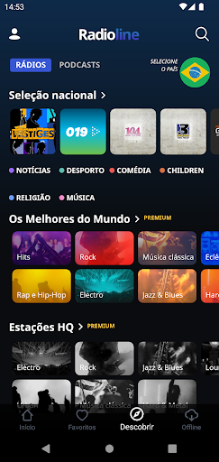 Radioline: Rádio e Podcasts para PC