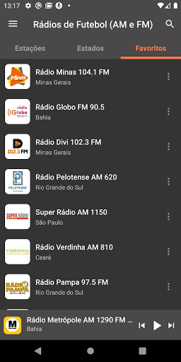 Rádios de Futebol (AM e FM) para PC